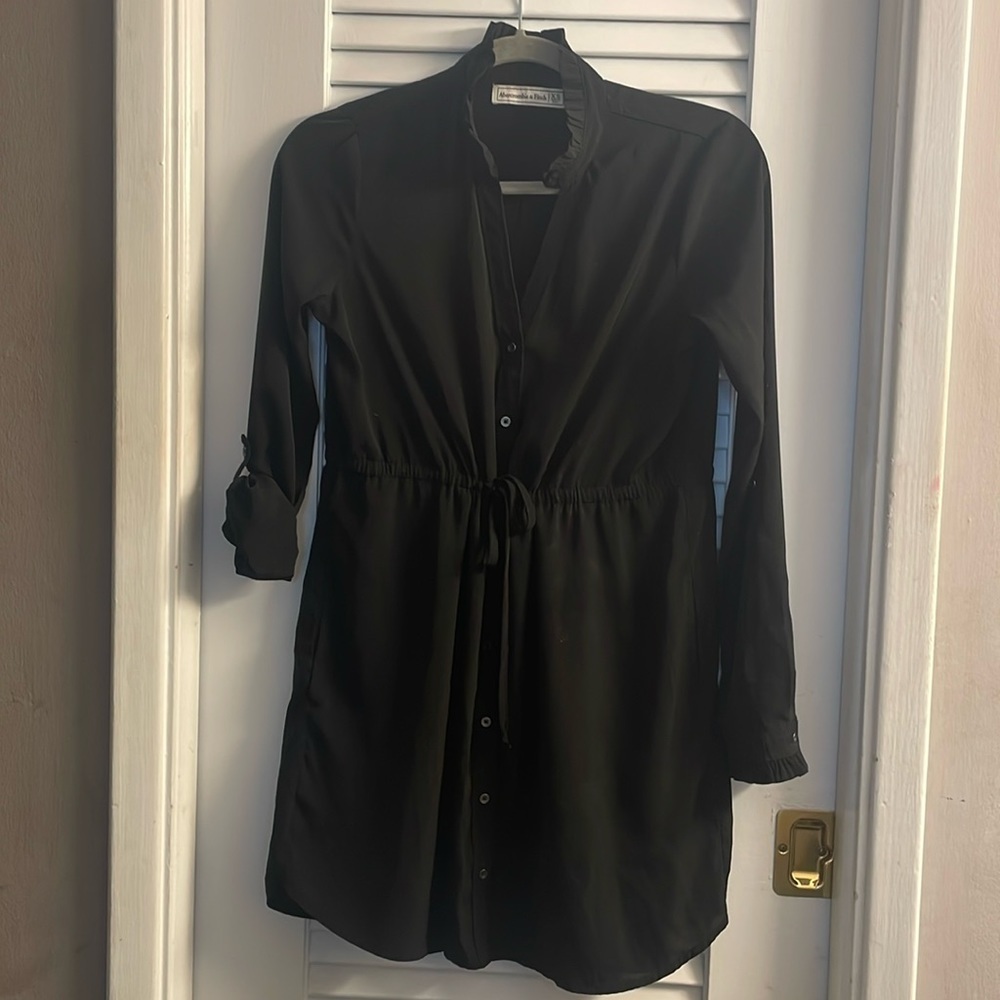 Abercrombie & Fitch Y2K Shirt Dress, Like New, Size XS